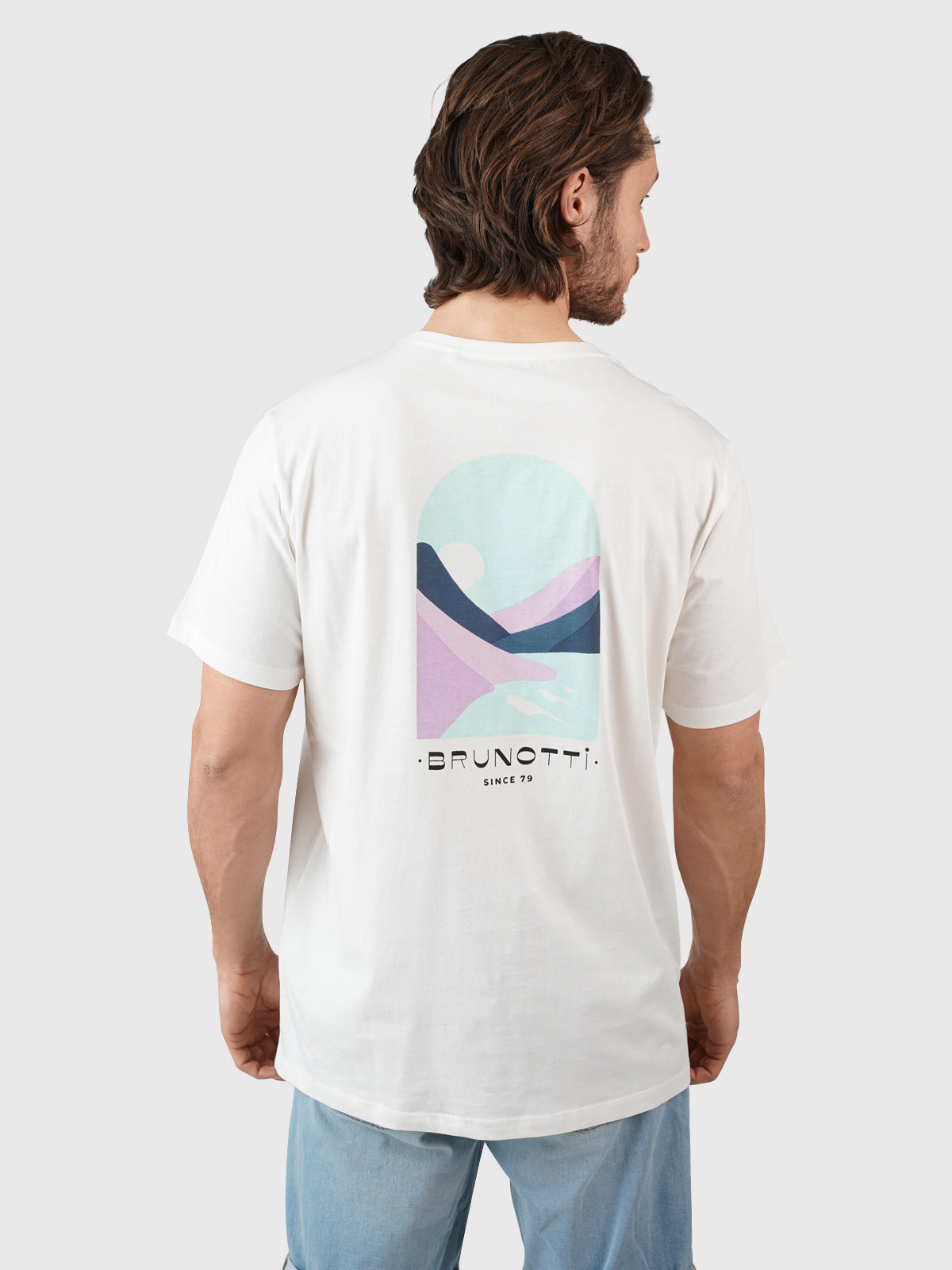 Oval-Mountain Men T-shirt | Off-White