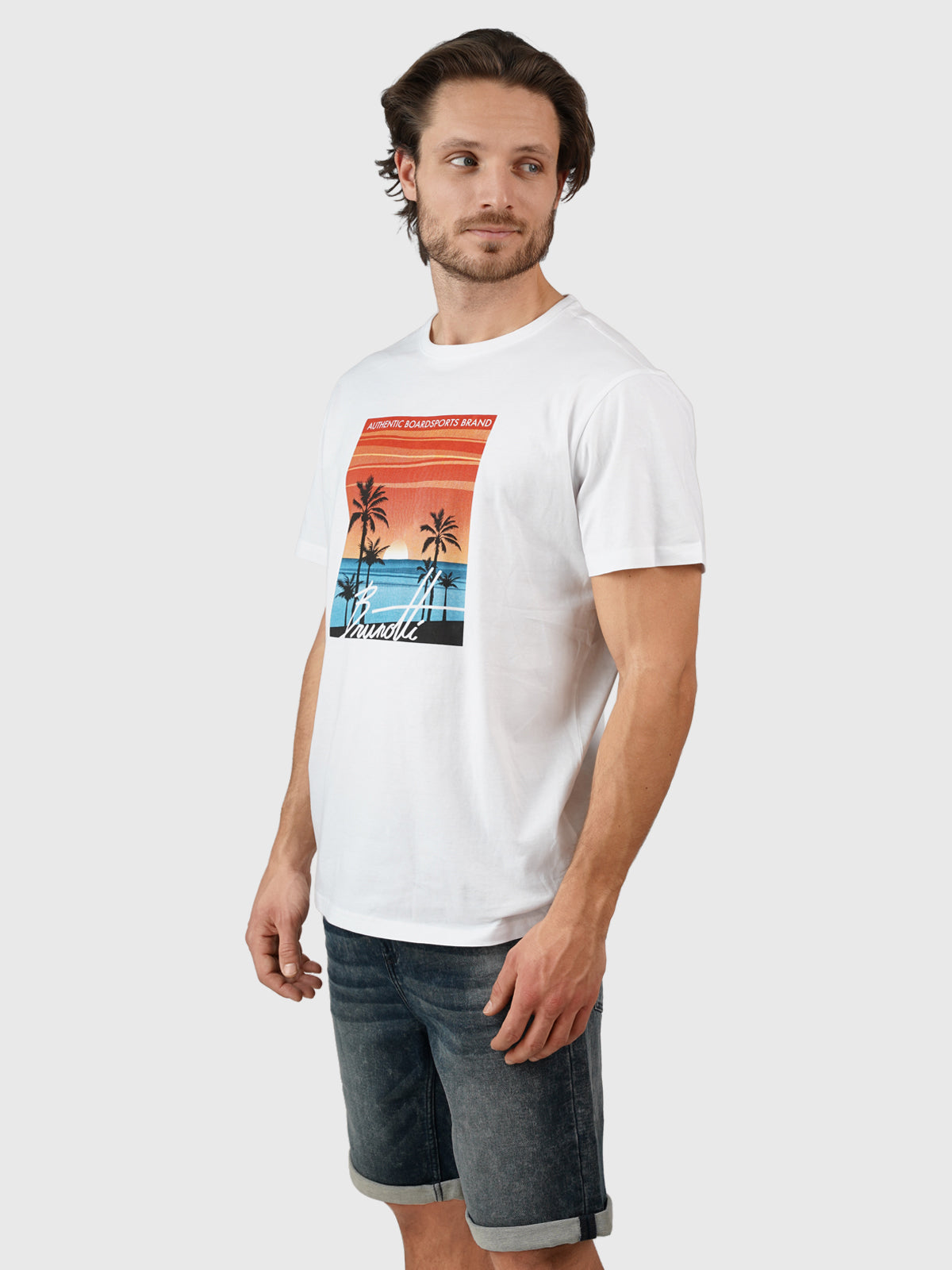 Leeway Men T-shirt | White
