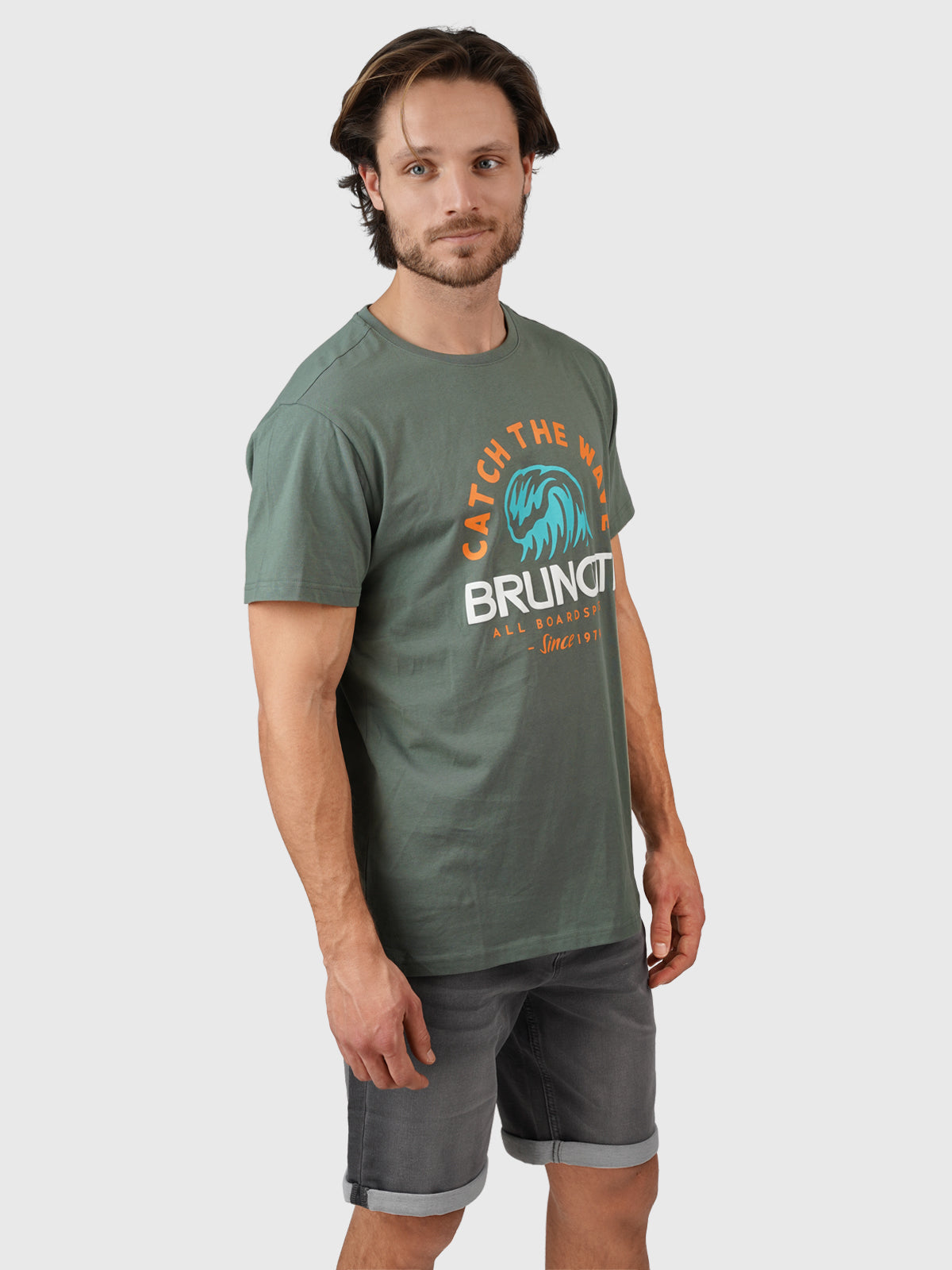 Leeway Herren T-shirt | Grün