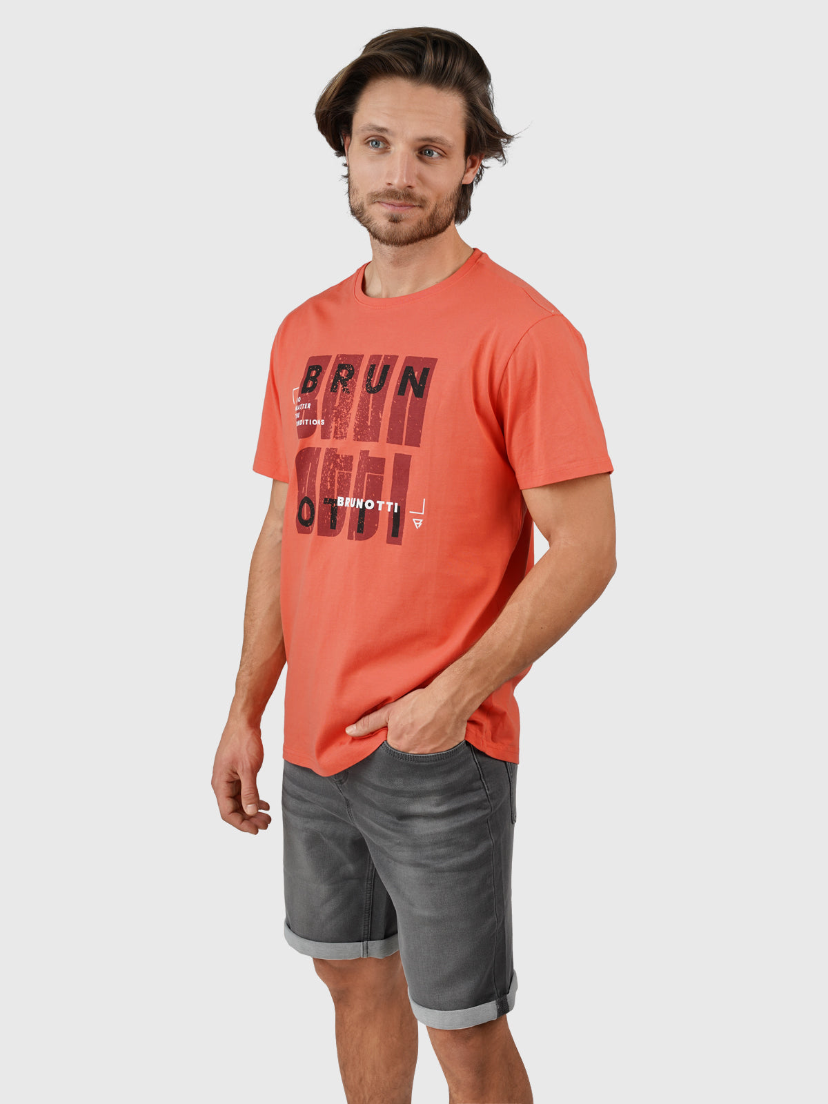 Leeway Men T-shirt | Red