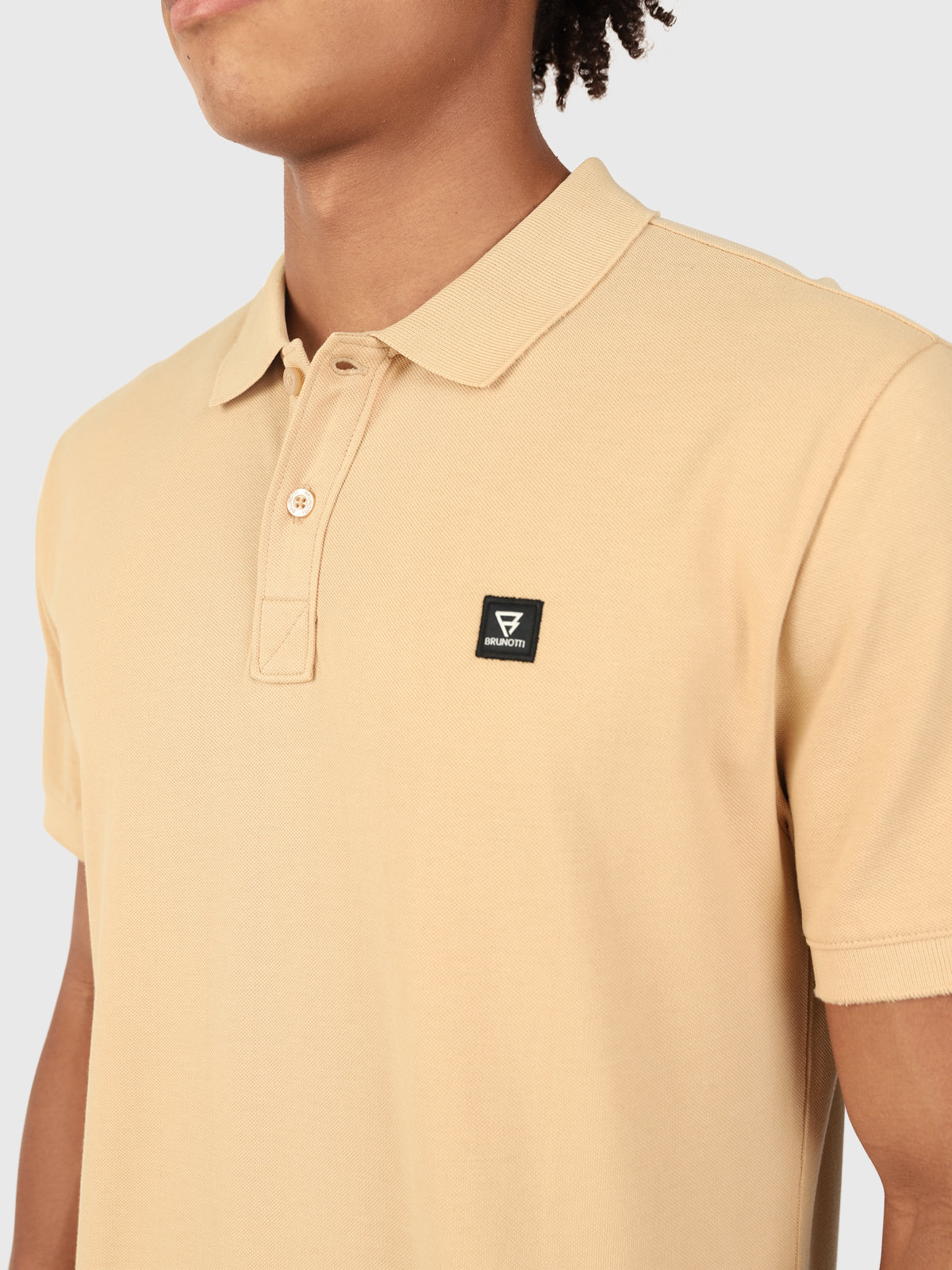 TavECO 男士 Polo 衫 | 米色