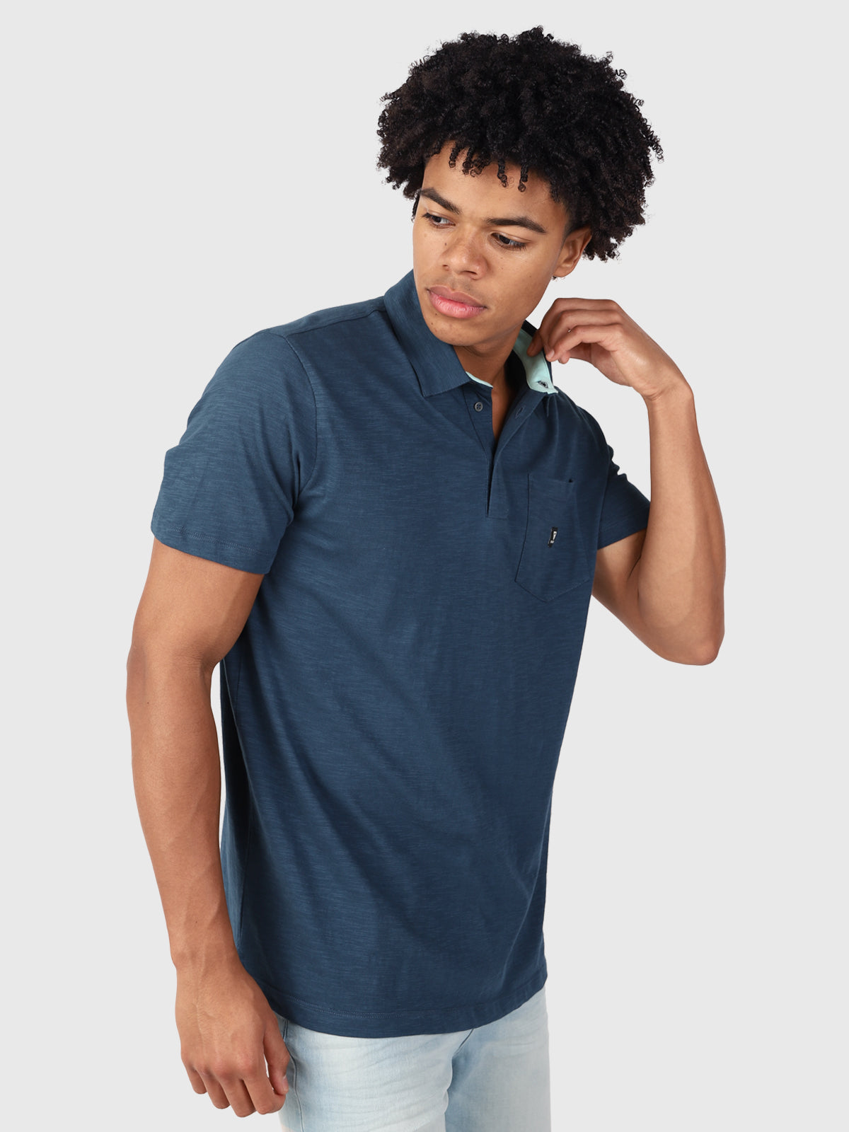 Palotje Heren Polo | Blauw