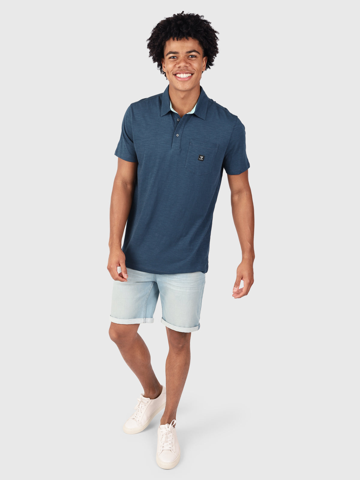 Palotje 男士 Polo 衫 | 蓝色