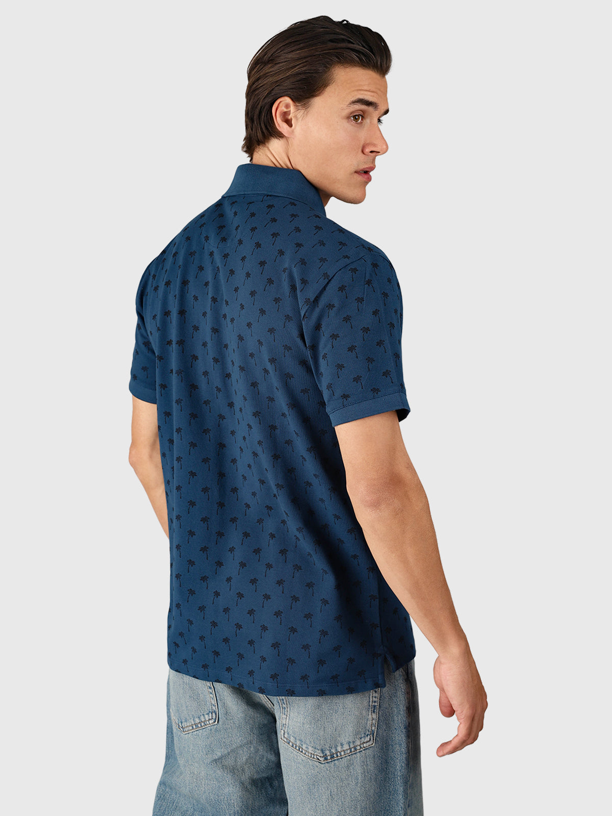Addax-AO Herren Polo | Night Blue