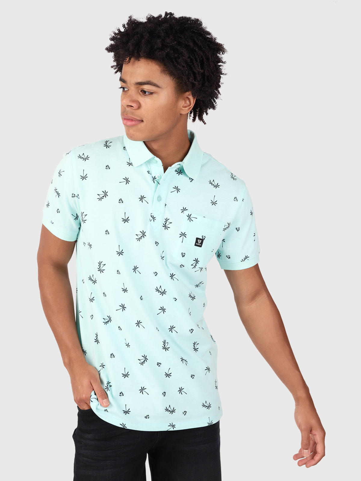 Addax-AO Heren Polo Shortsleeve | Mint