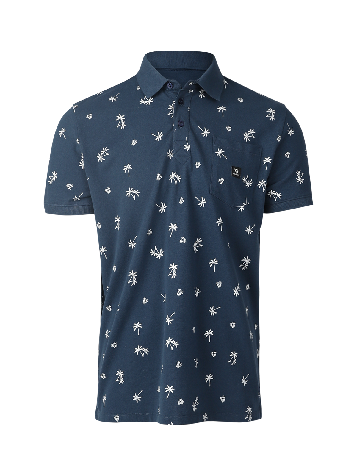 Addax-AO Men Polo Shortsleeve | Blue