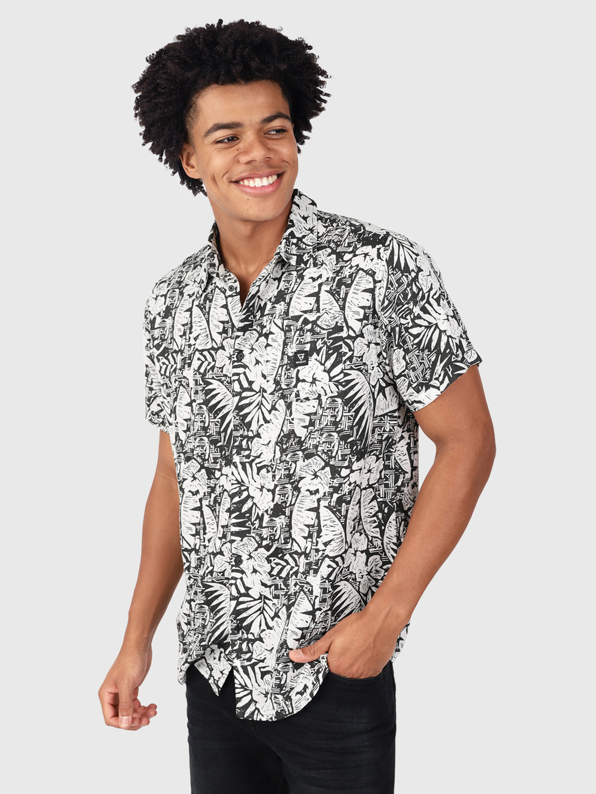 Surfrider Heren Shirt | Zwart