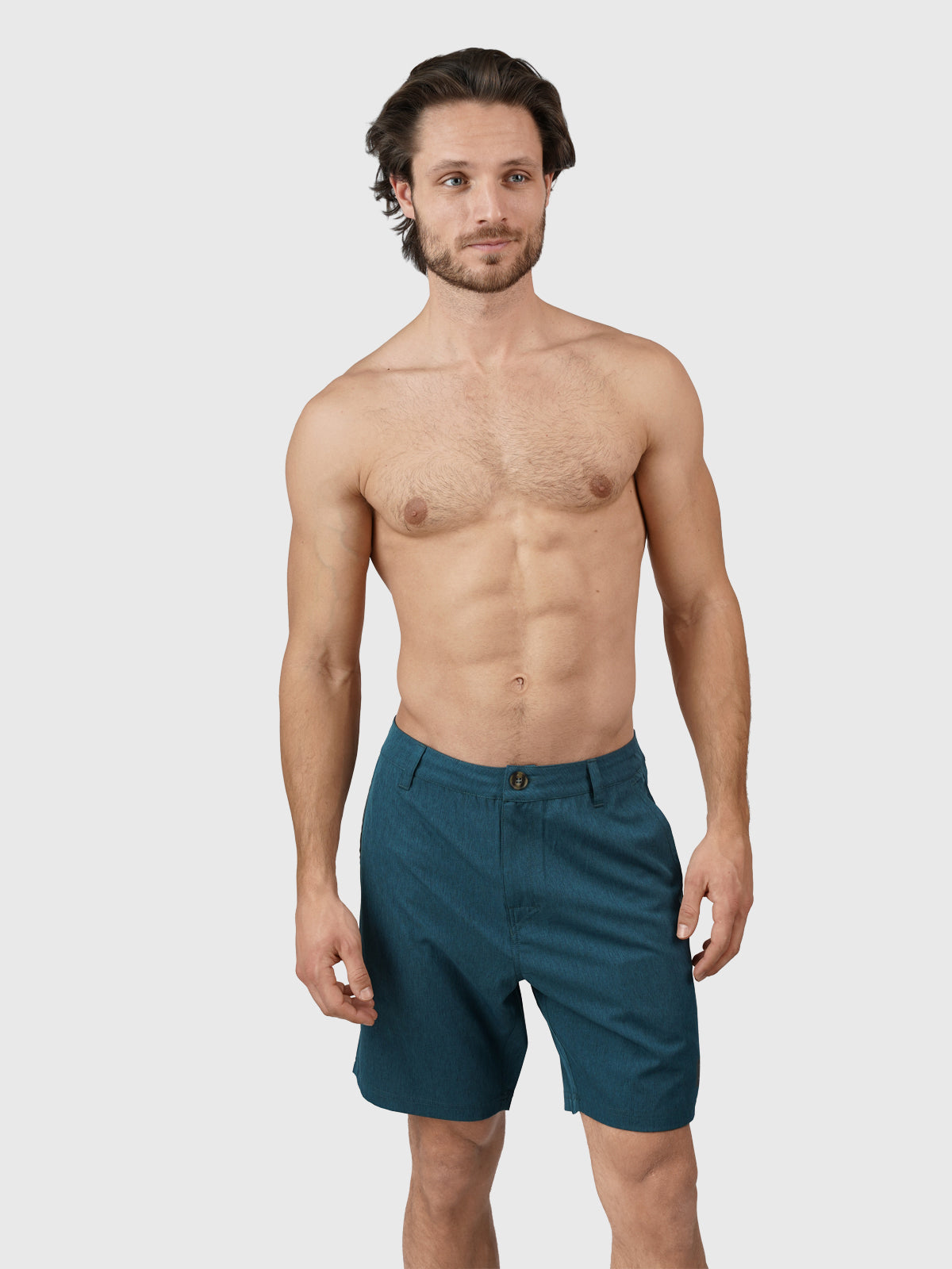 Harret Heren Hybrid Short | Groen