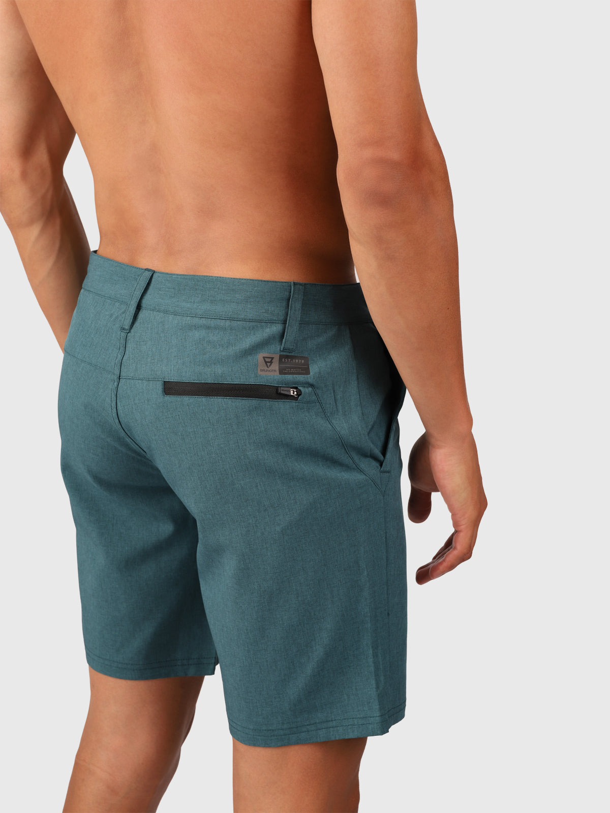 Harret Heren Hybrid Short | Groen