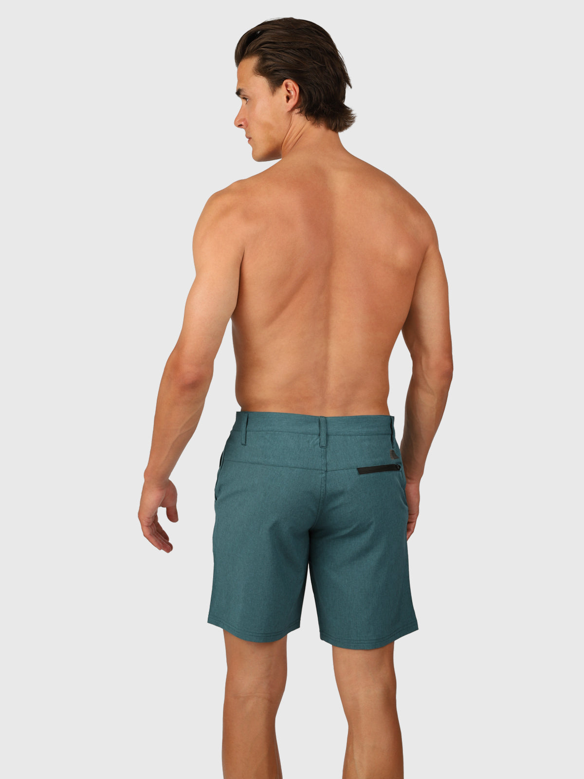 Harret Heren Hybrid Short | Groen