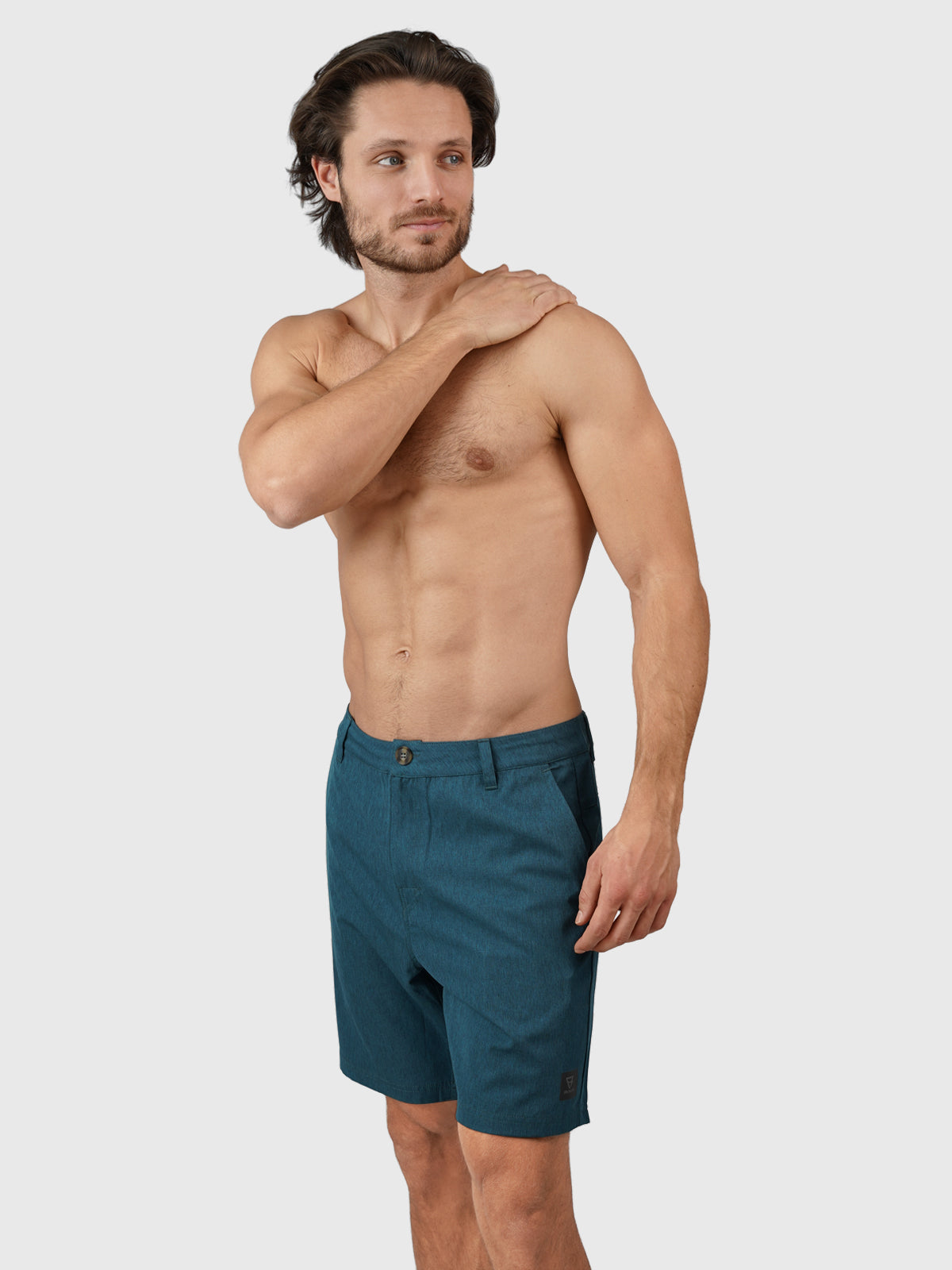 Harret Men Hybrid Shorts | Green
