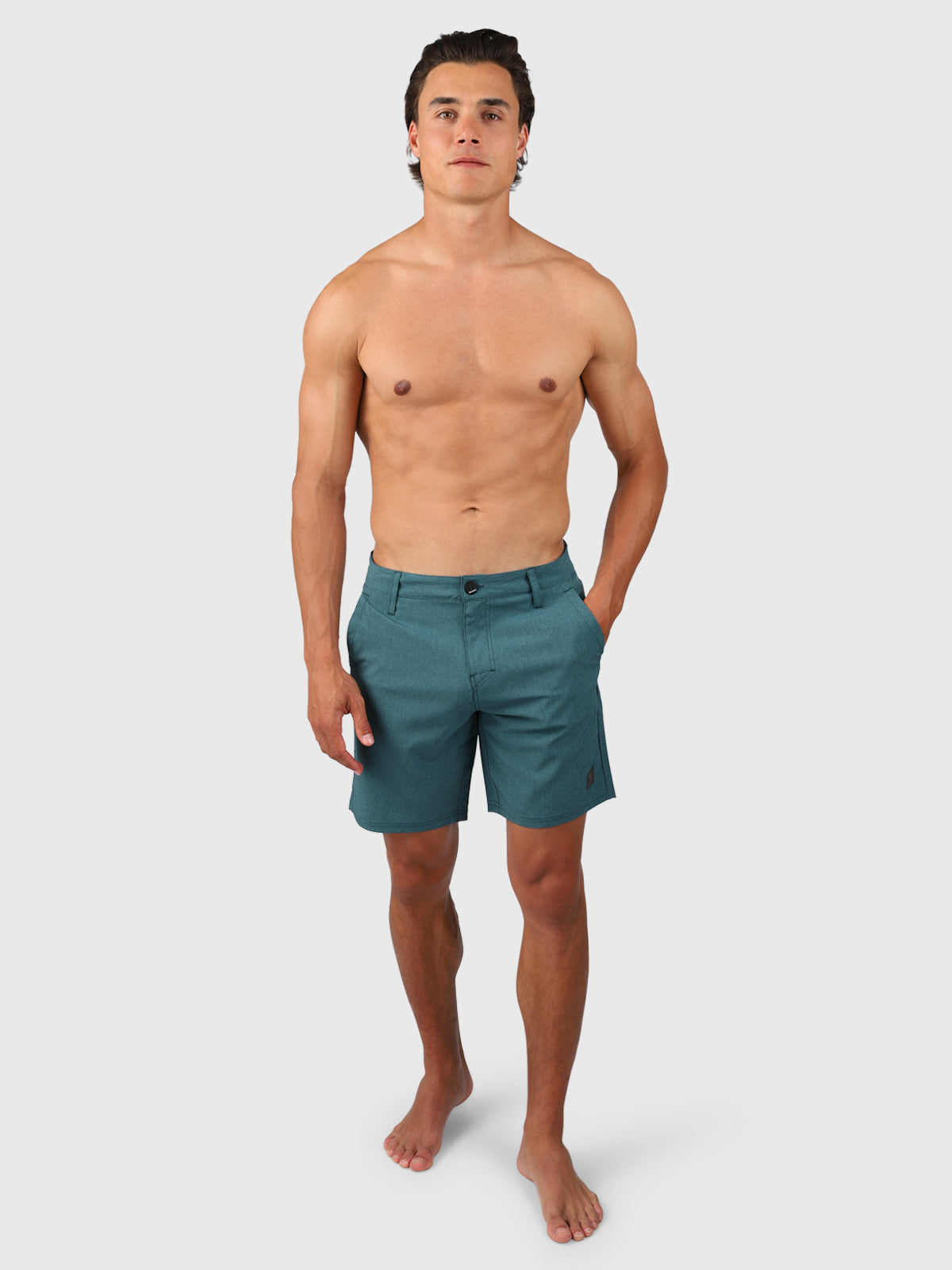 Harret Heren Hybrid Short | Groen