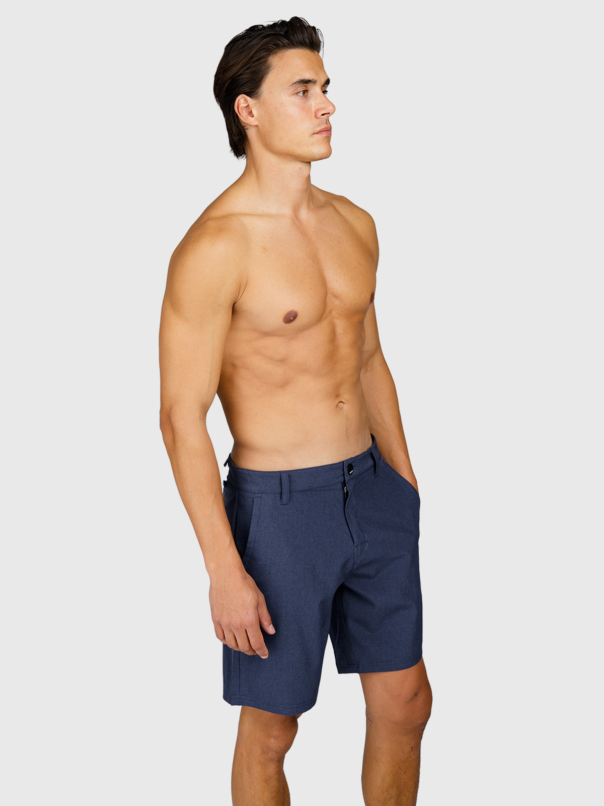 Harret Men Hybrid Shorts | Indigo Blue