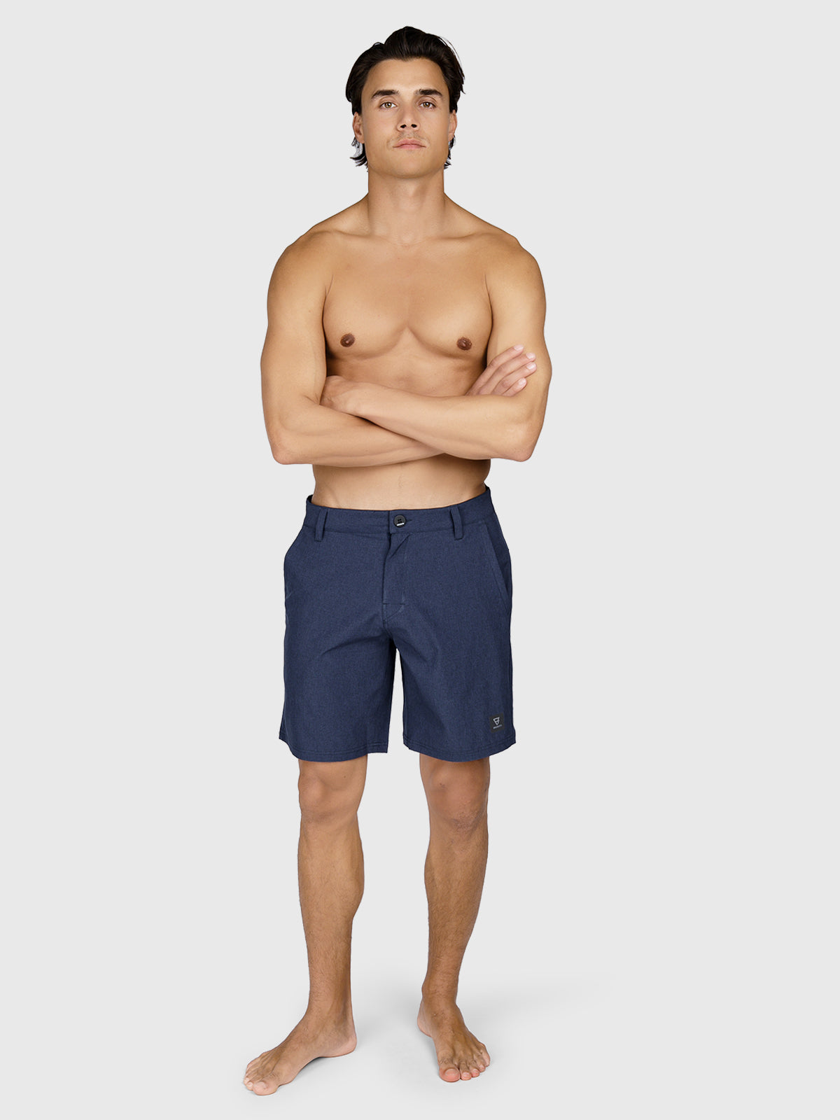 Harret Herren Hybrid Shorts | Indigo Blue