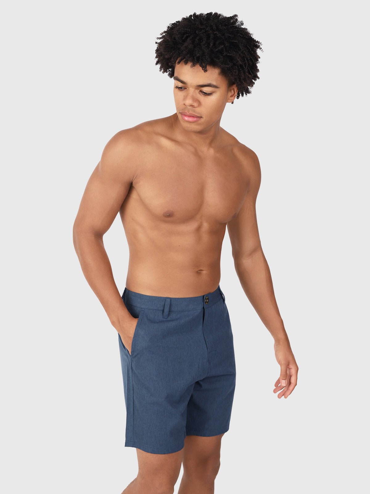 Harret Heren Hybrid Shorts | Donkerblauw