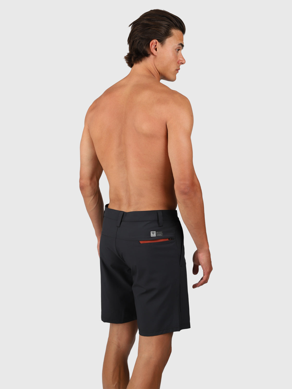 Marret Heren Hybrid Shorts | Licht Zwart