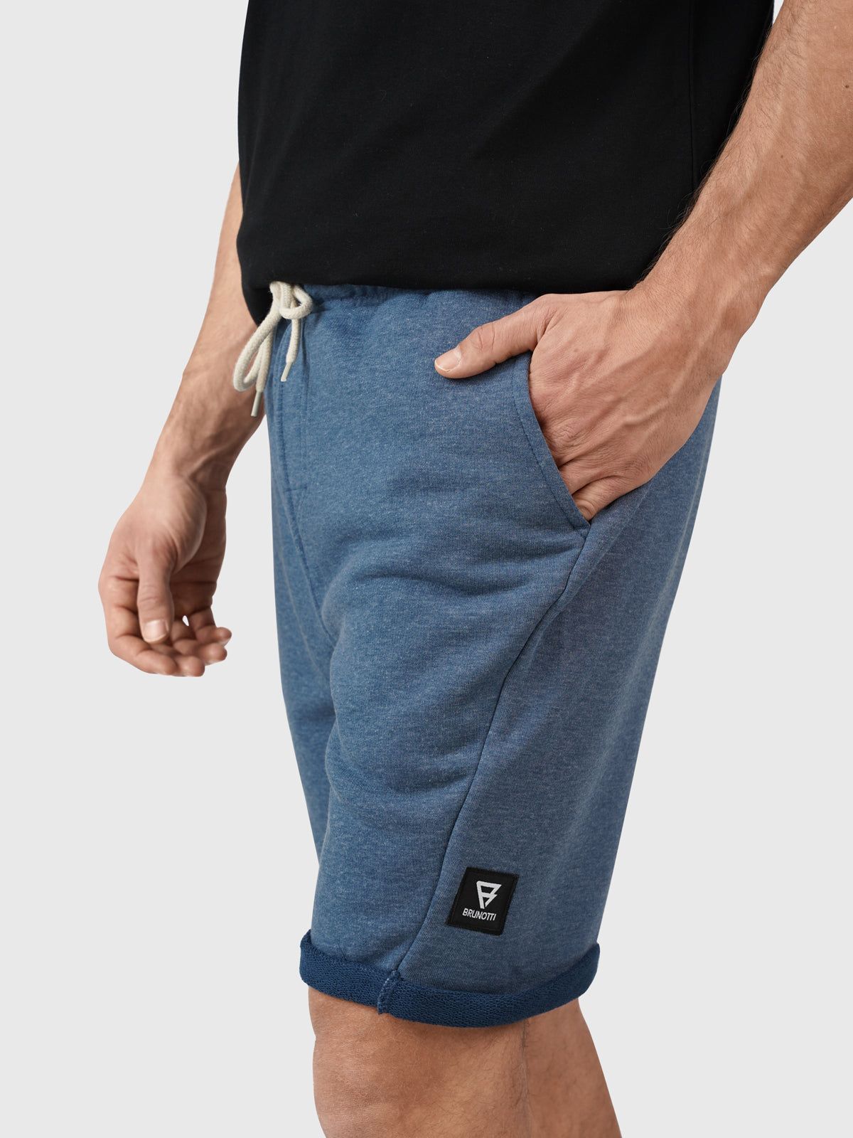 Salvino Men Sweat Short | Blue