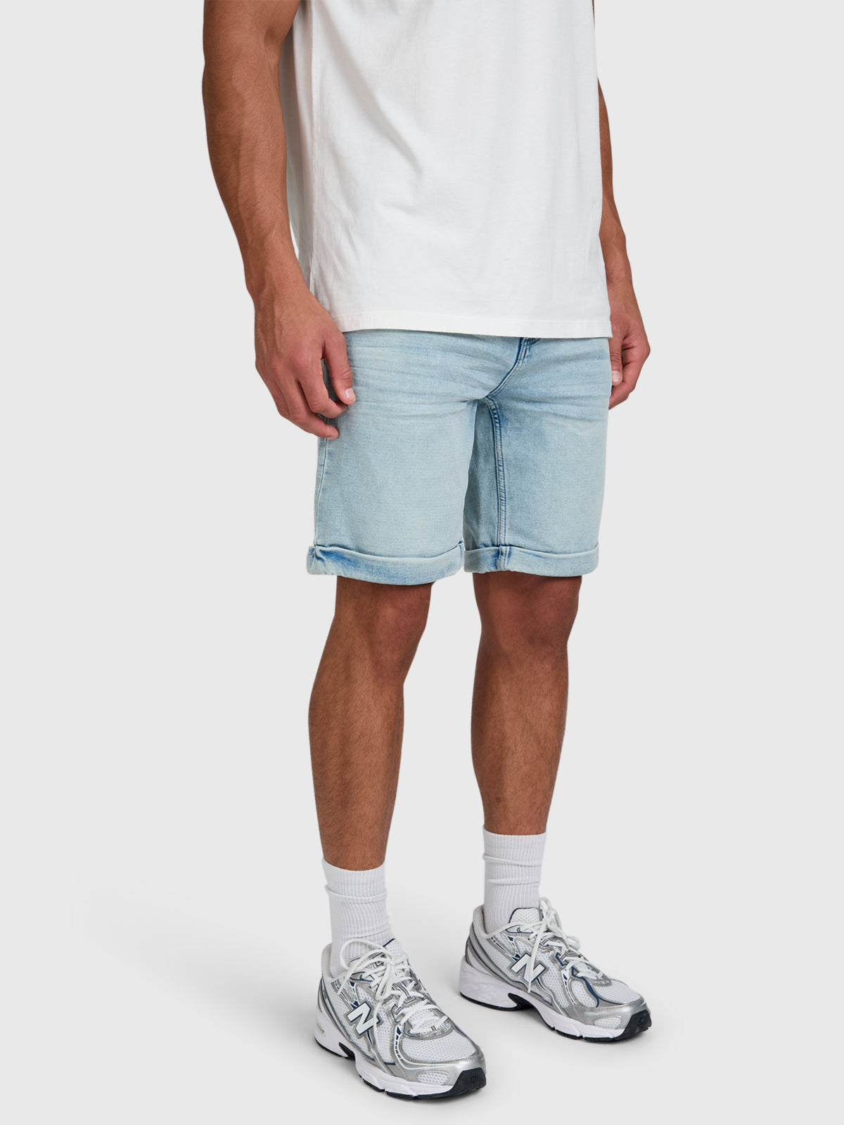 Hangtime Men Jog Jeans | Summer Blue Denim