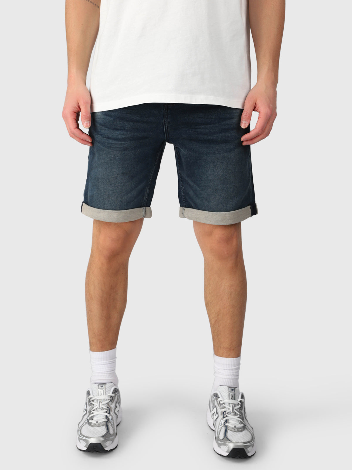 Hangtime Heren Jog Jeans | Titanium