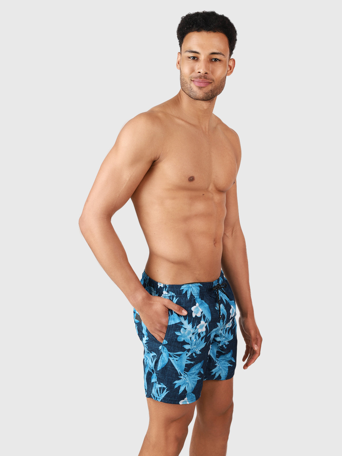 Cruneco-AO Herren Badeshorts | Blau