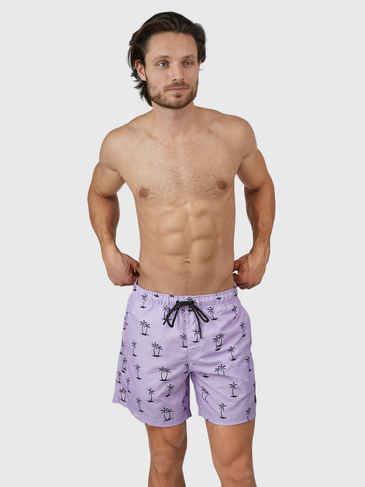 Cruneco-Mini Men Swim Shorts | Purple