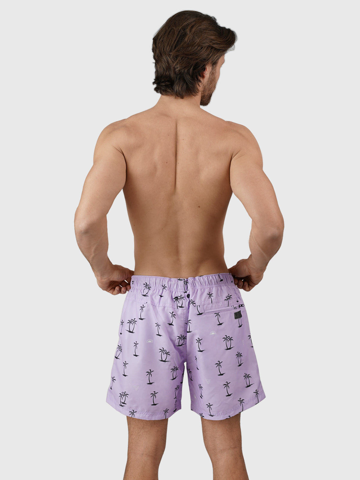 Cruneco-Mini Men Swim Shorts | Purple