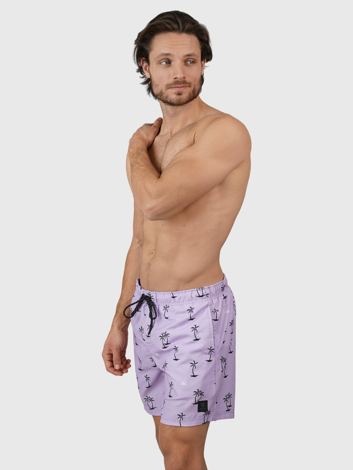 Cruneco-Mini Men Swim Shorts | Purple