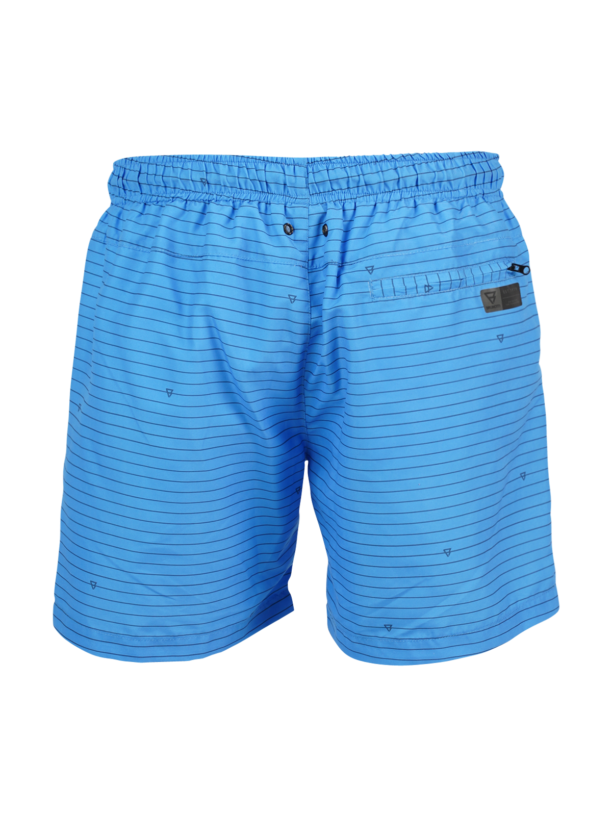 Cruneco-Stripe Men Swim Shorts | Blue