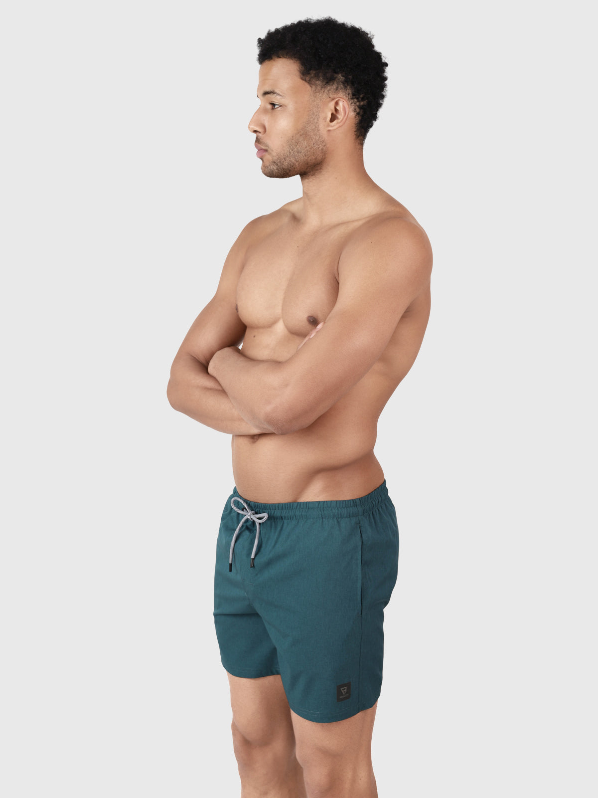 Volleyer Men Swim Shorts | Green