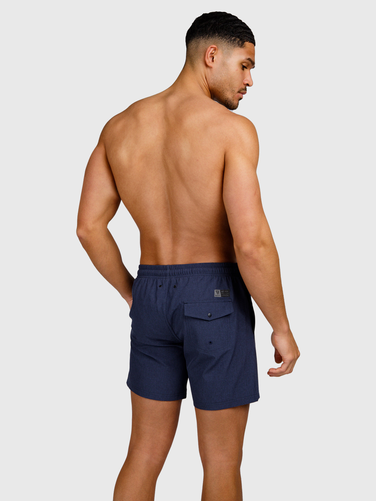 Volleyer Men Swim Shorts | Indigo Blue