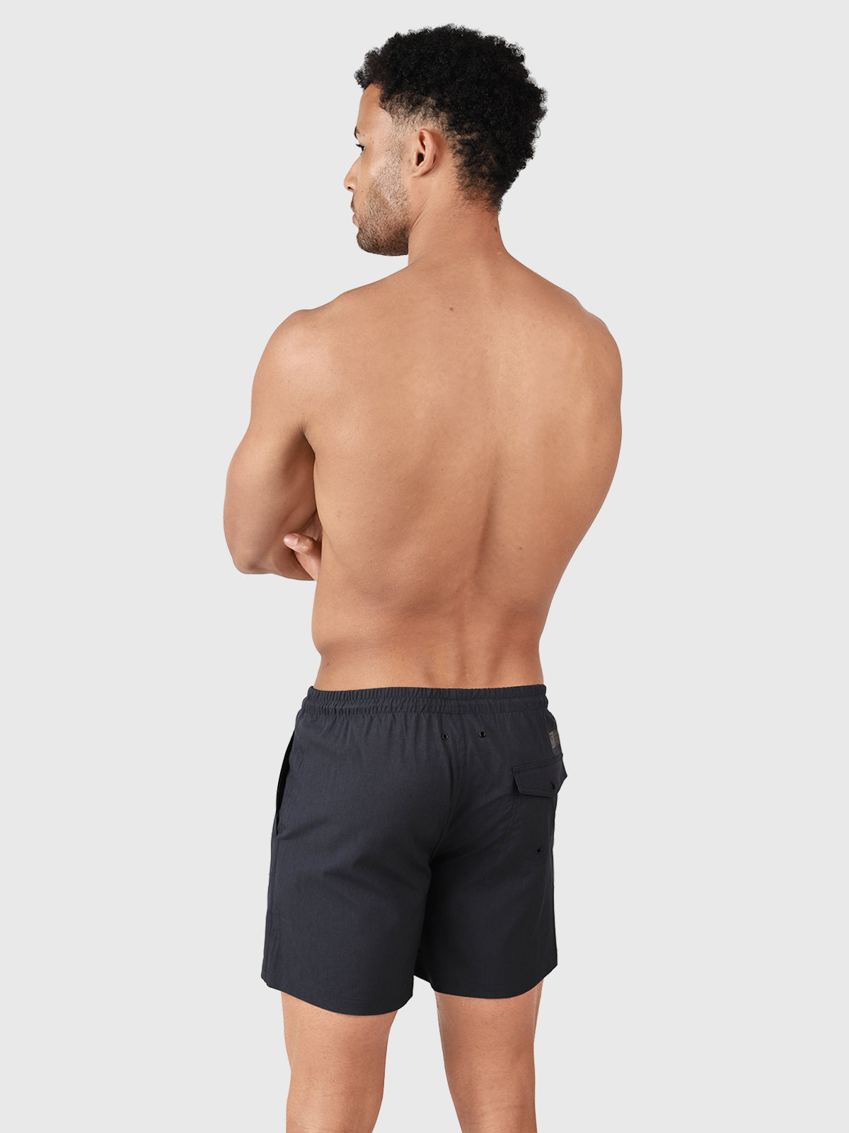 Volleyer Men Swim Shorts | Black