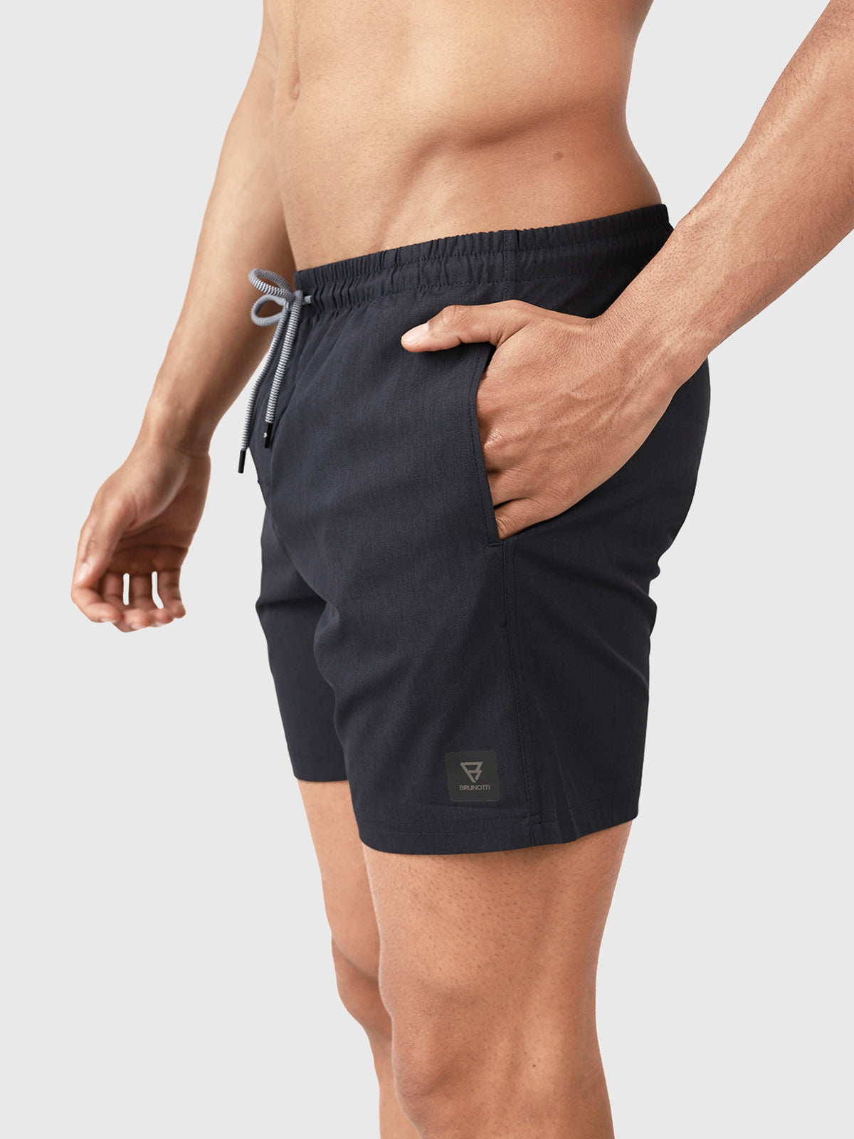 Volleyer Men Swim Shorts | Black