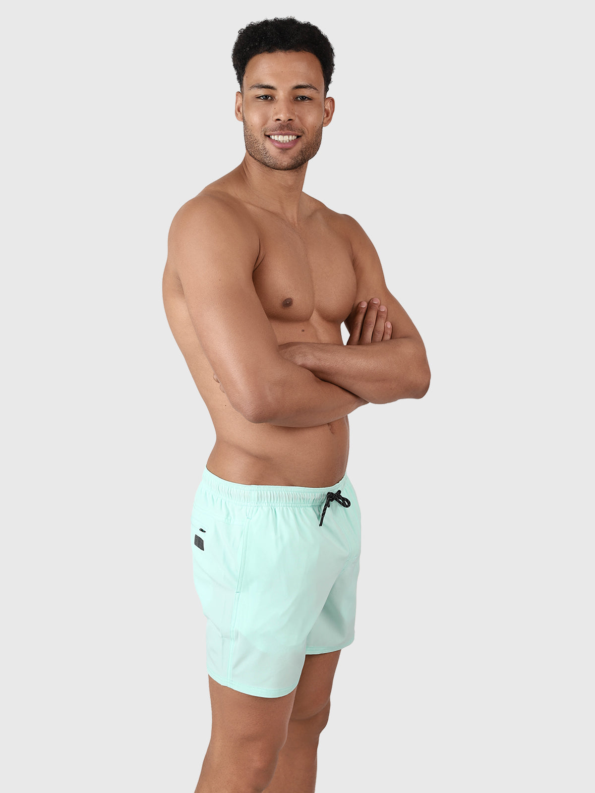 Bru-conic Men Swim Shorts | Mint