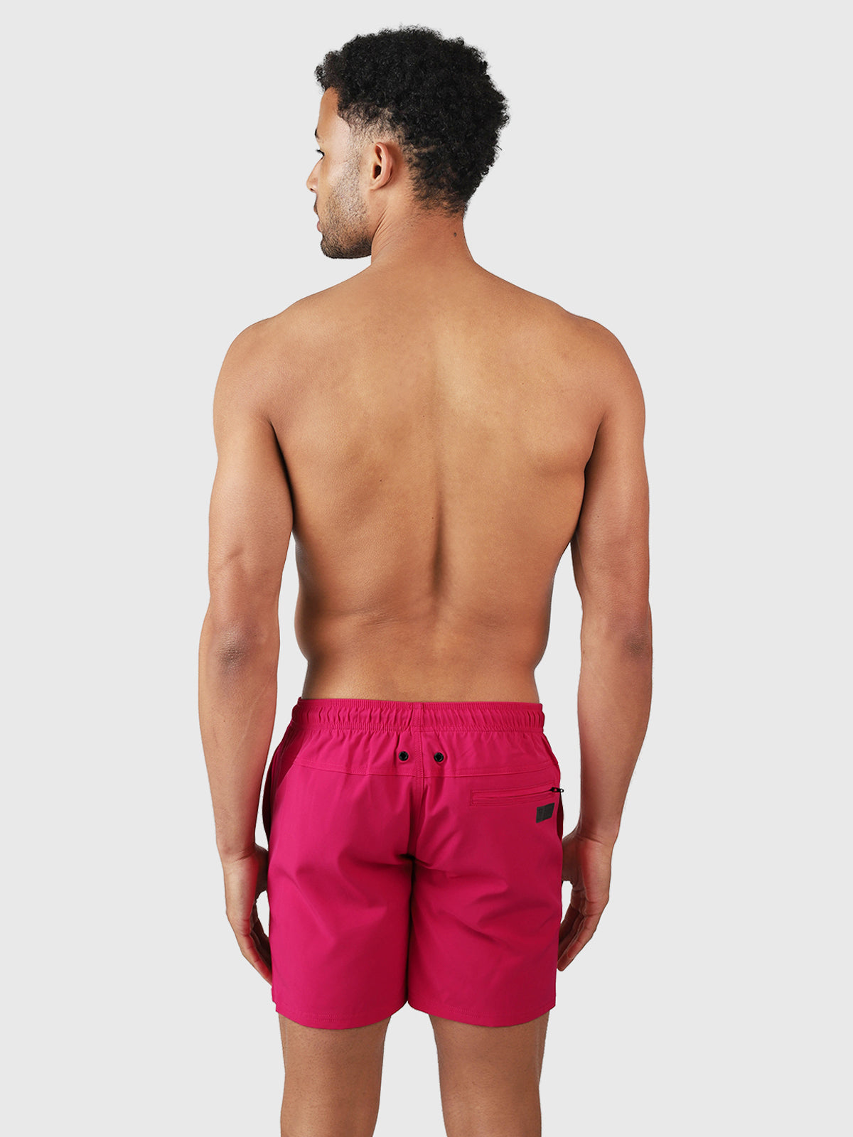 Bru-conic Heren Zwemshort | Magenta