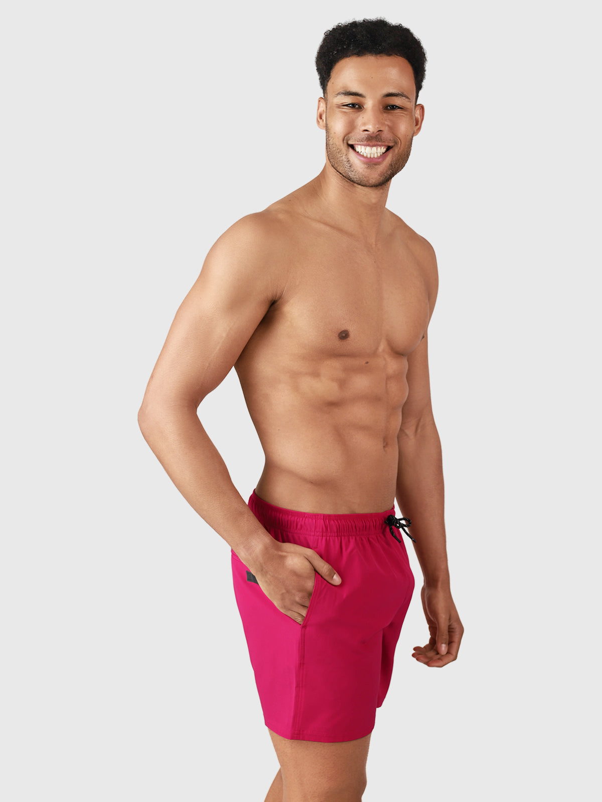 Bru-conic Heren Zwemshort | Magenta