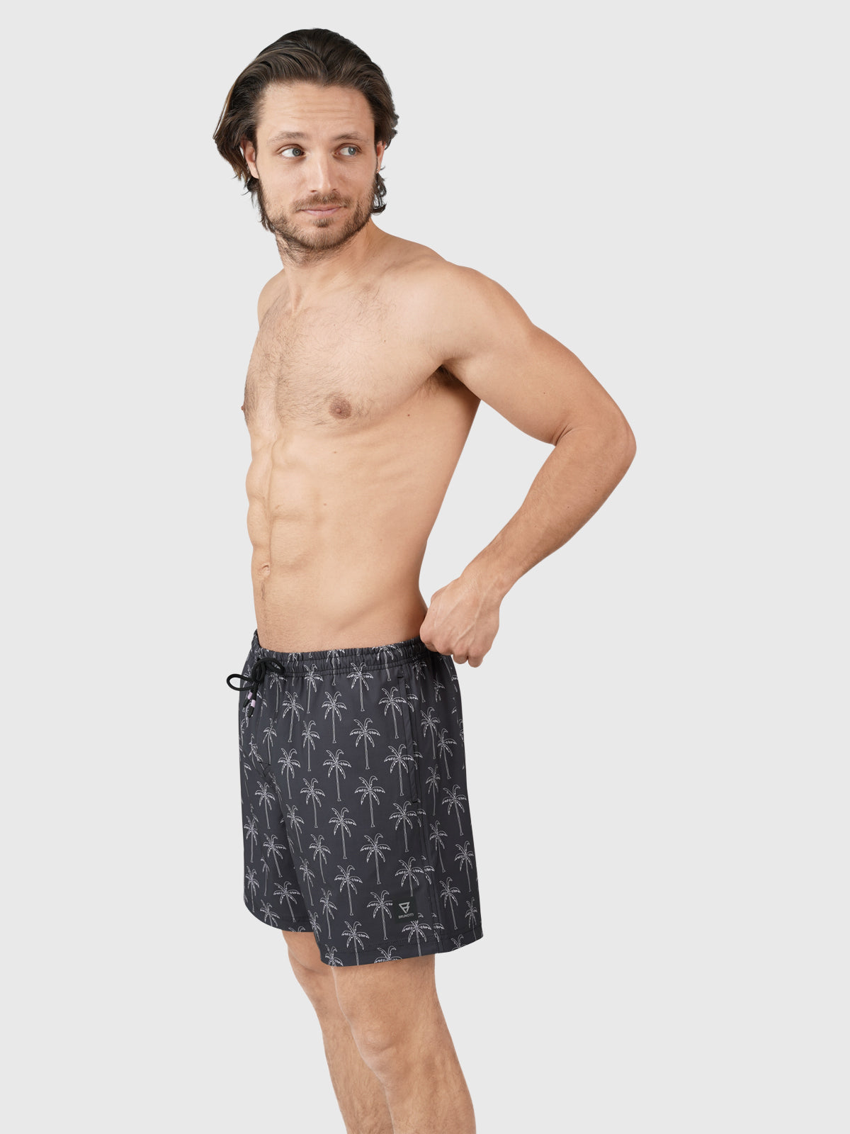 Darmin Herren Badeshorts | Schwarz
