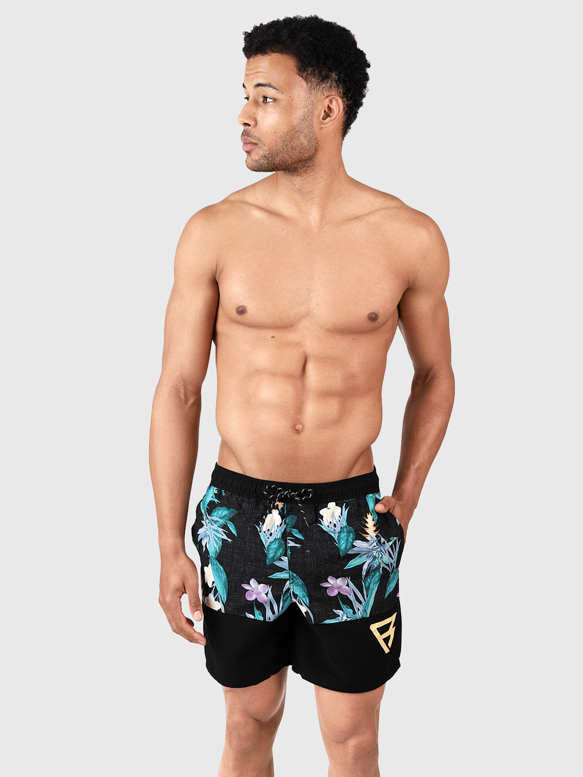 Martias Men Swim Shorts | Black