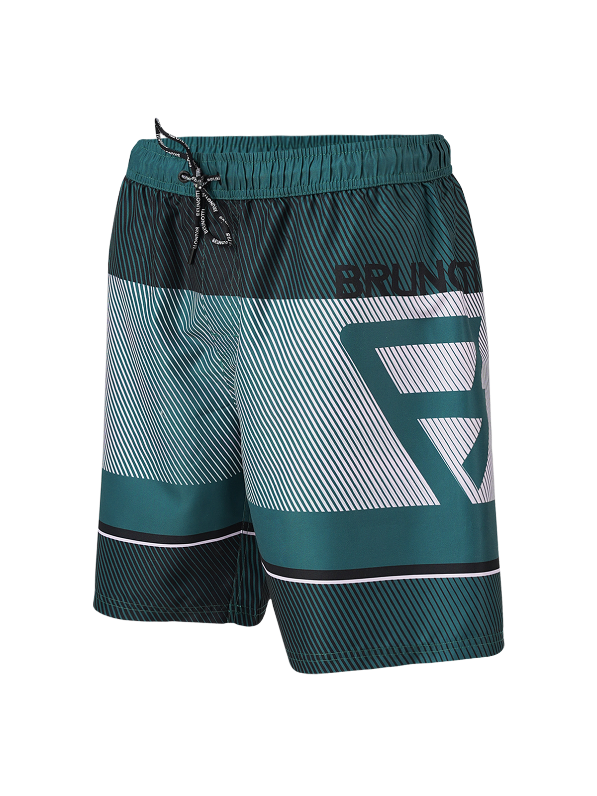 Maron Men Long Swim Shorts | Green