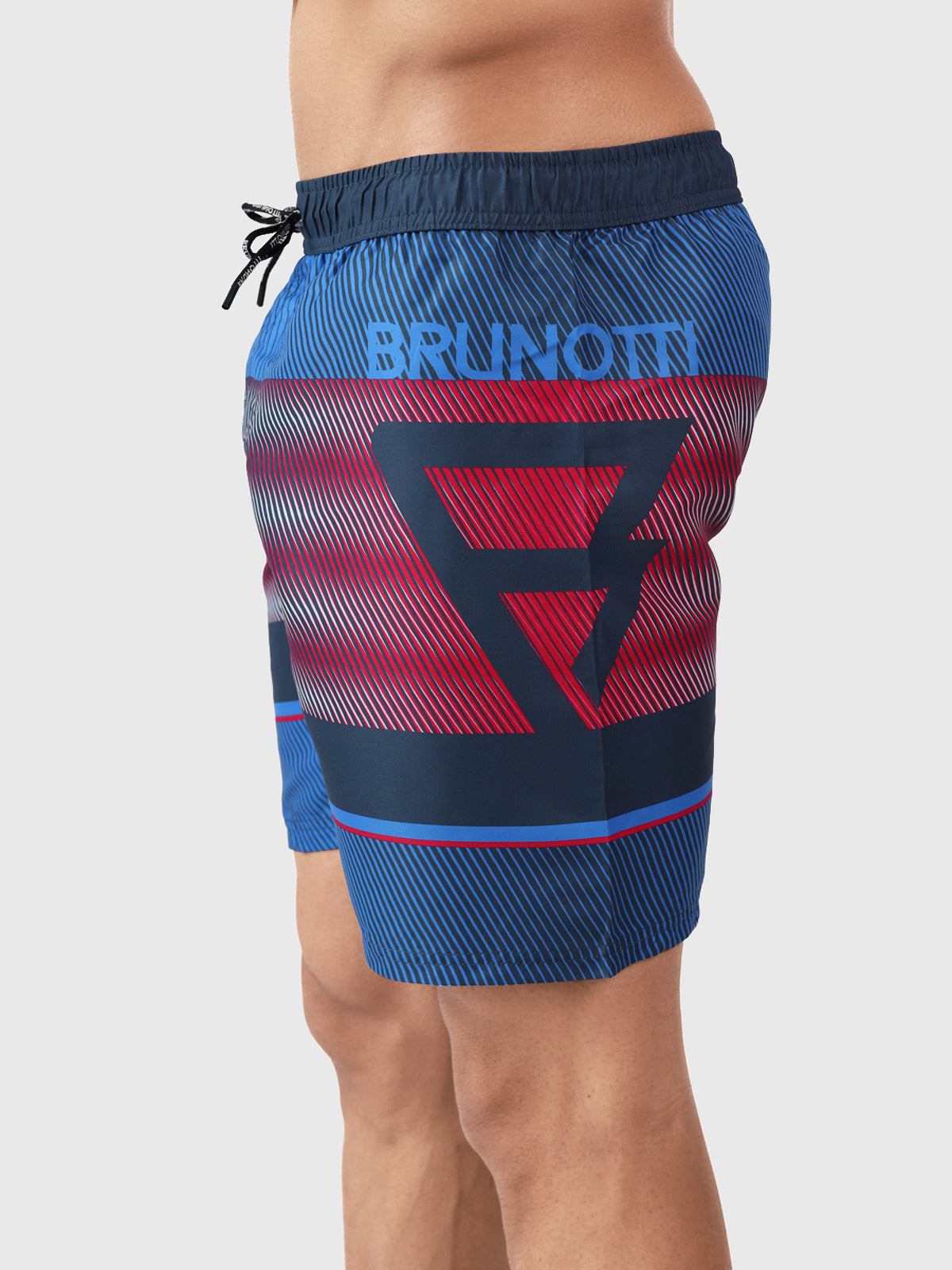 Maron Herren Badeshorts Lang | Blau