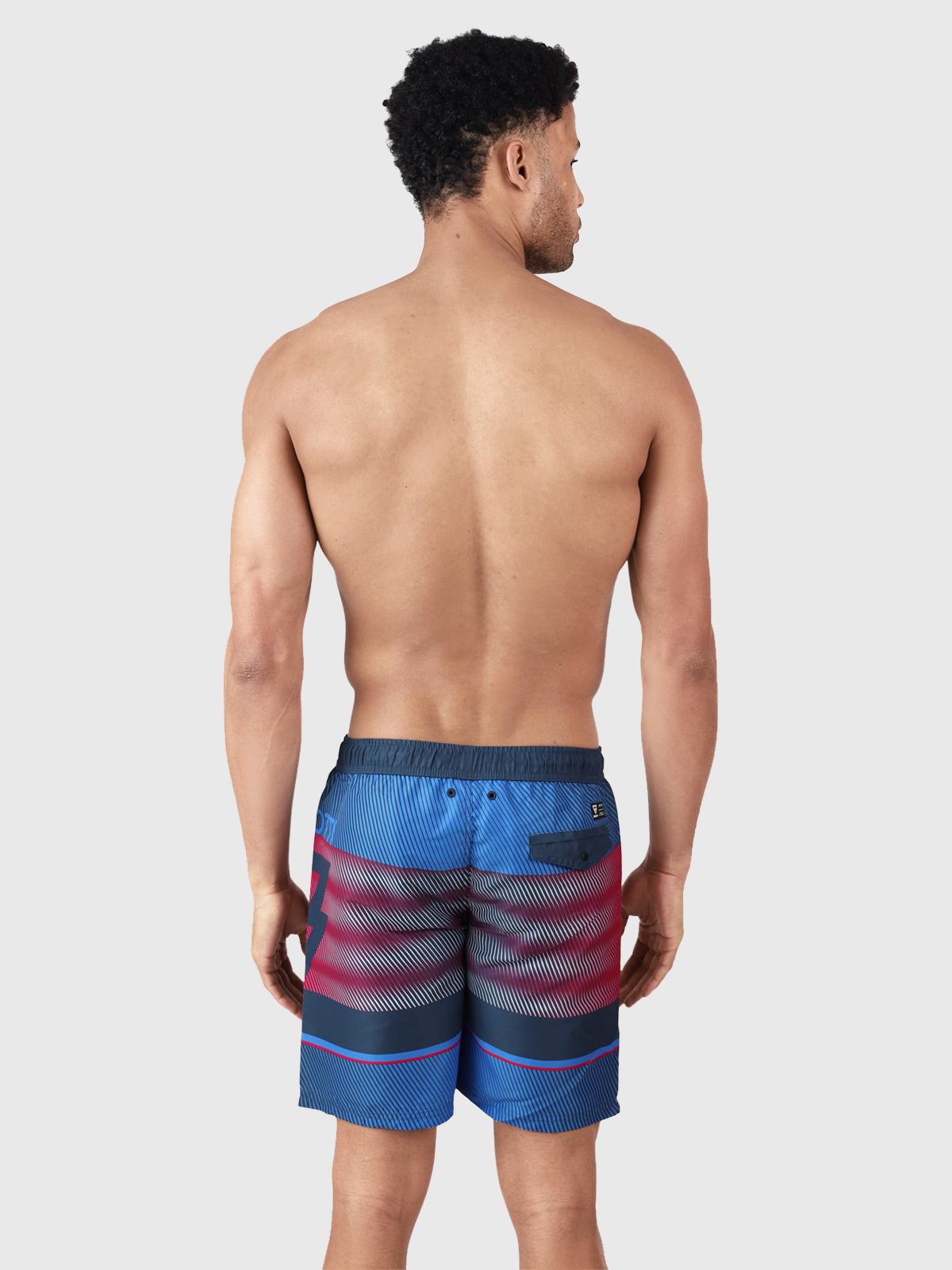 Maron Men Long Swim Shorts | Blue