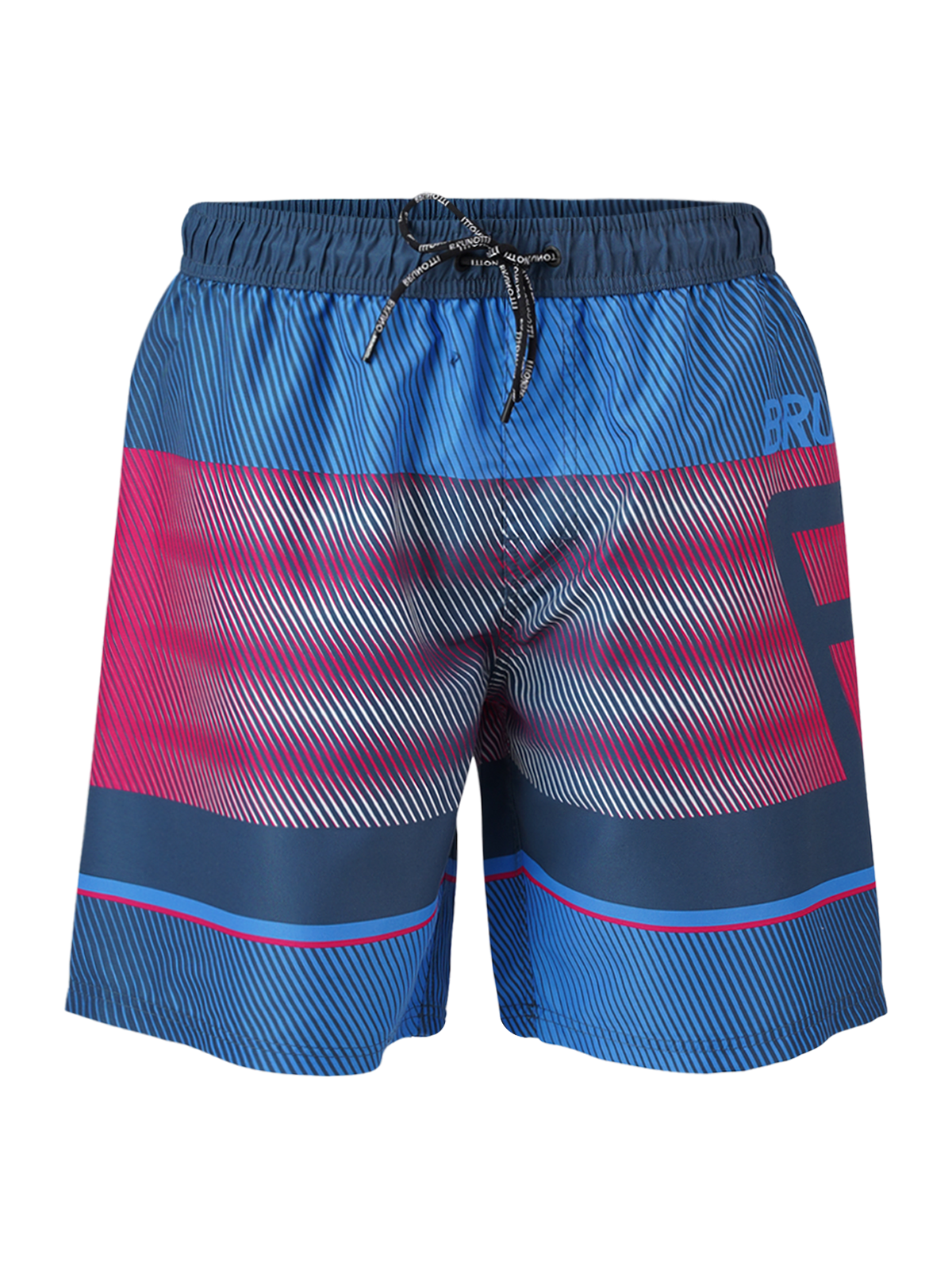 Maron Herren Badeshorts Lang | Blau