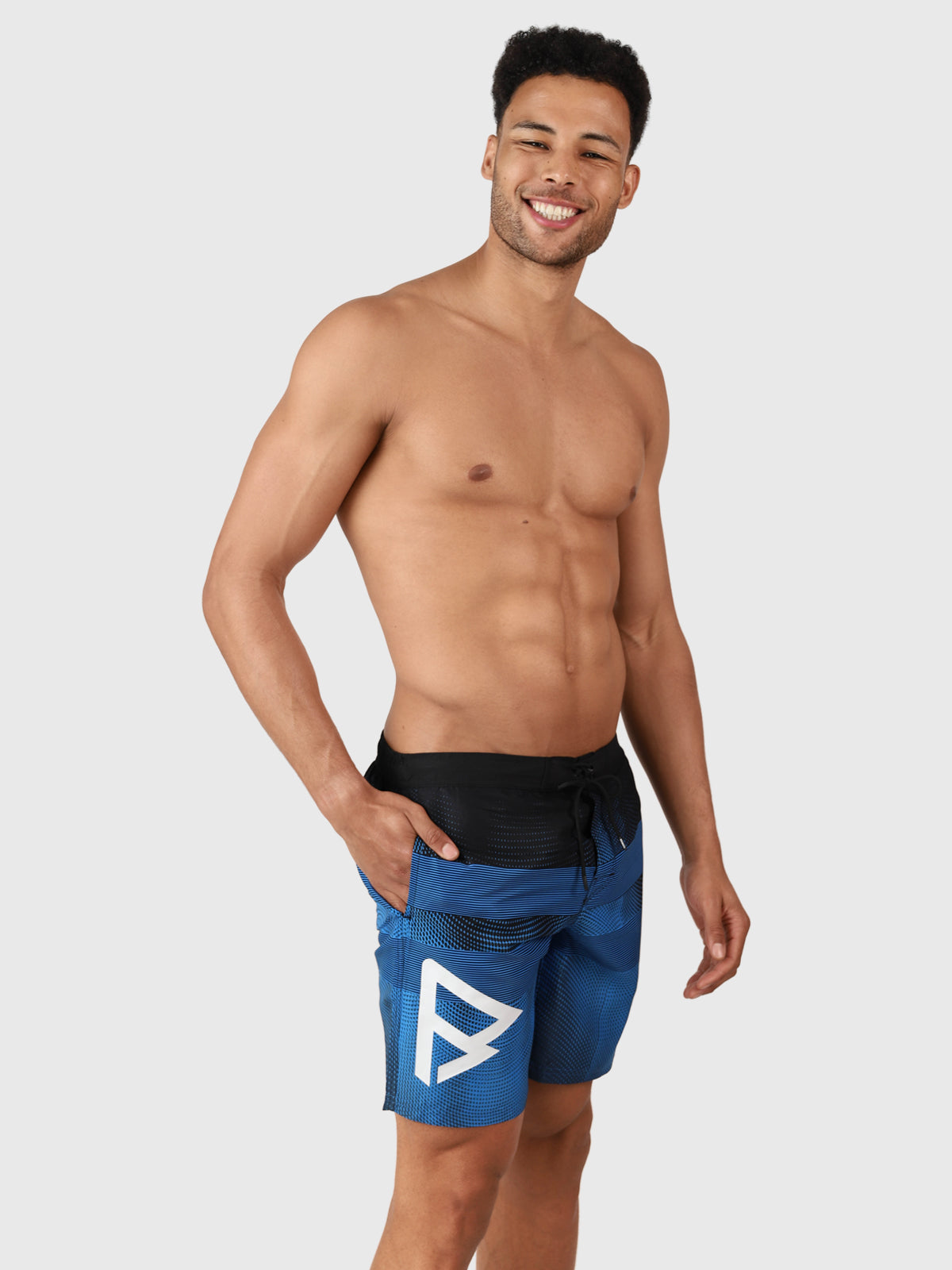 Archal Herren Badeshorts Lang | Blau