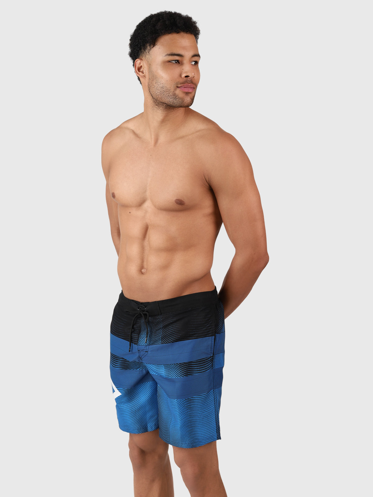 Archal Men Long Swim Shorts | Blue