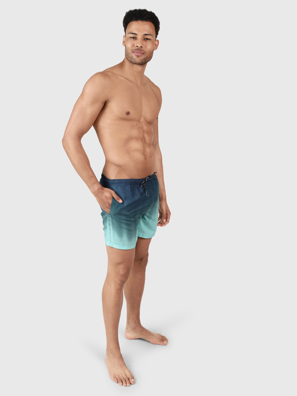 Rockser Men Swim Shorts | Green