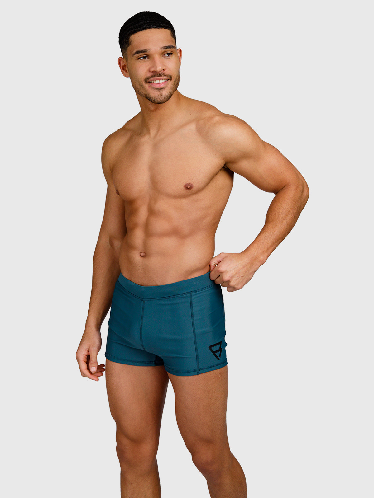 Samier-Logo Men Swim Trunks | Mediterranea