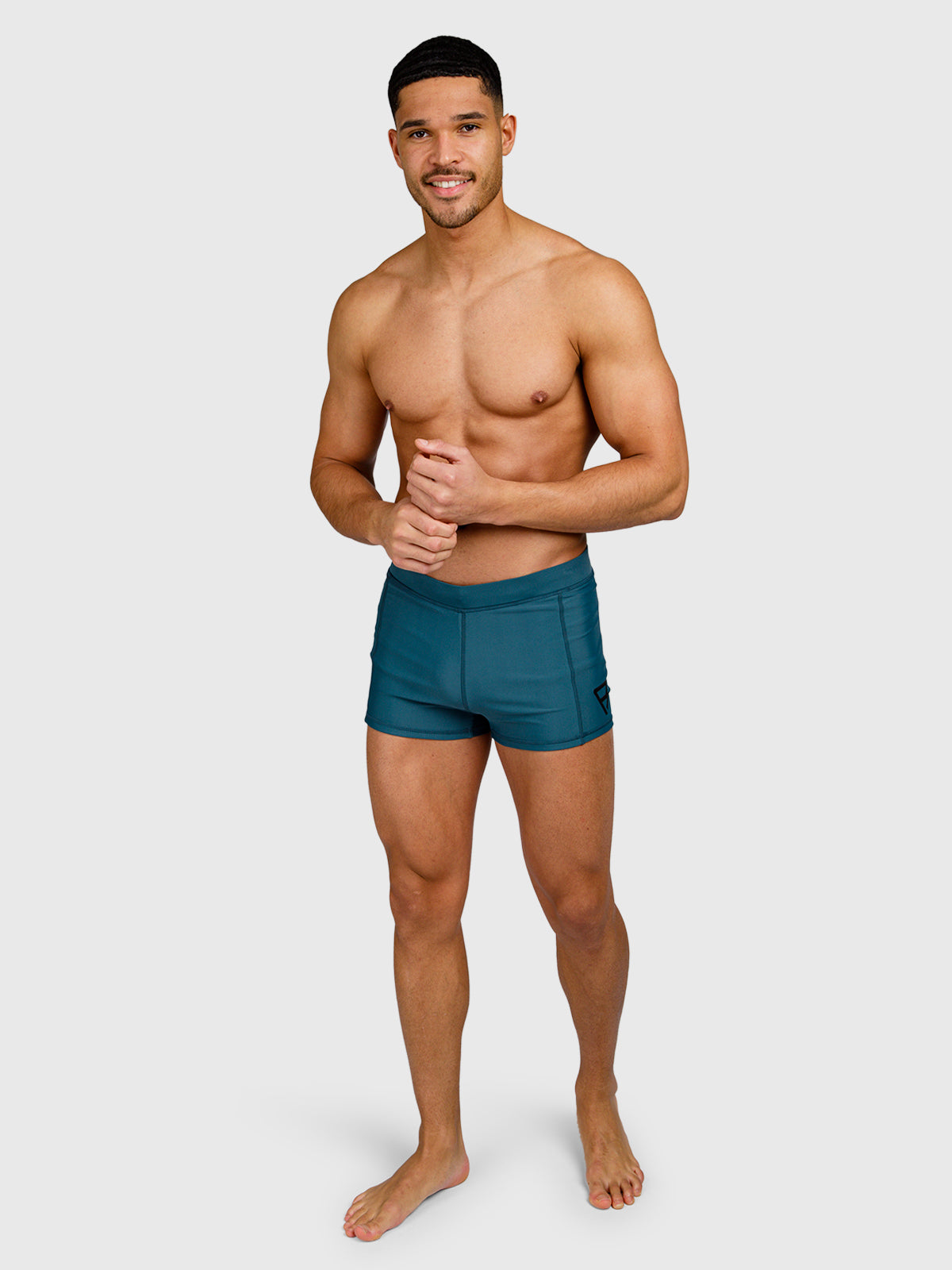 Samier-Logo Men Swim Trunks | Mediterranea