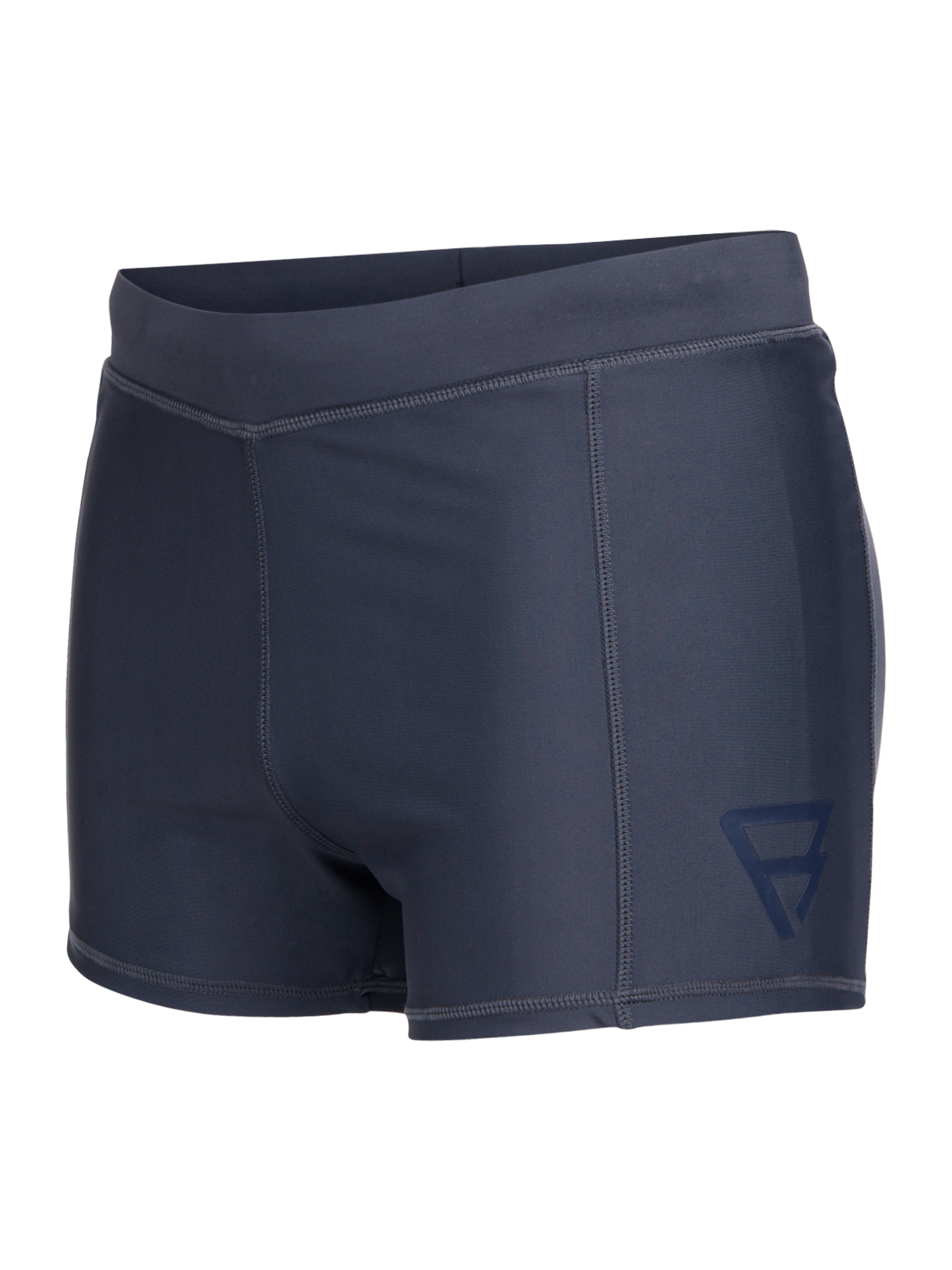 Samier-Logo Men Swim Trunks | Titanium
