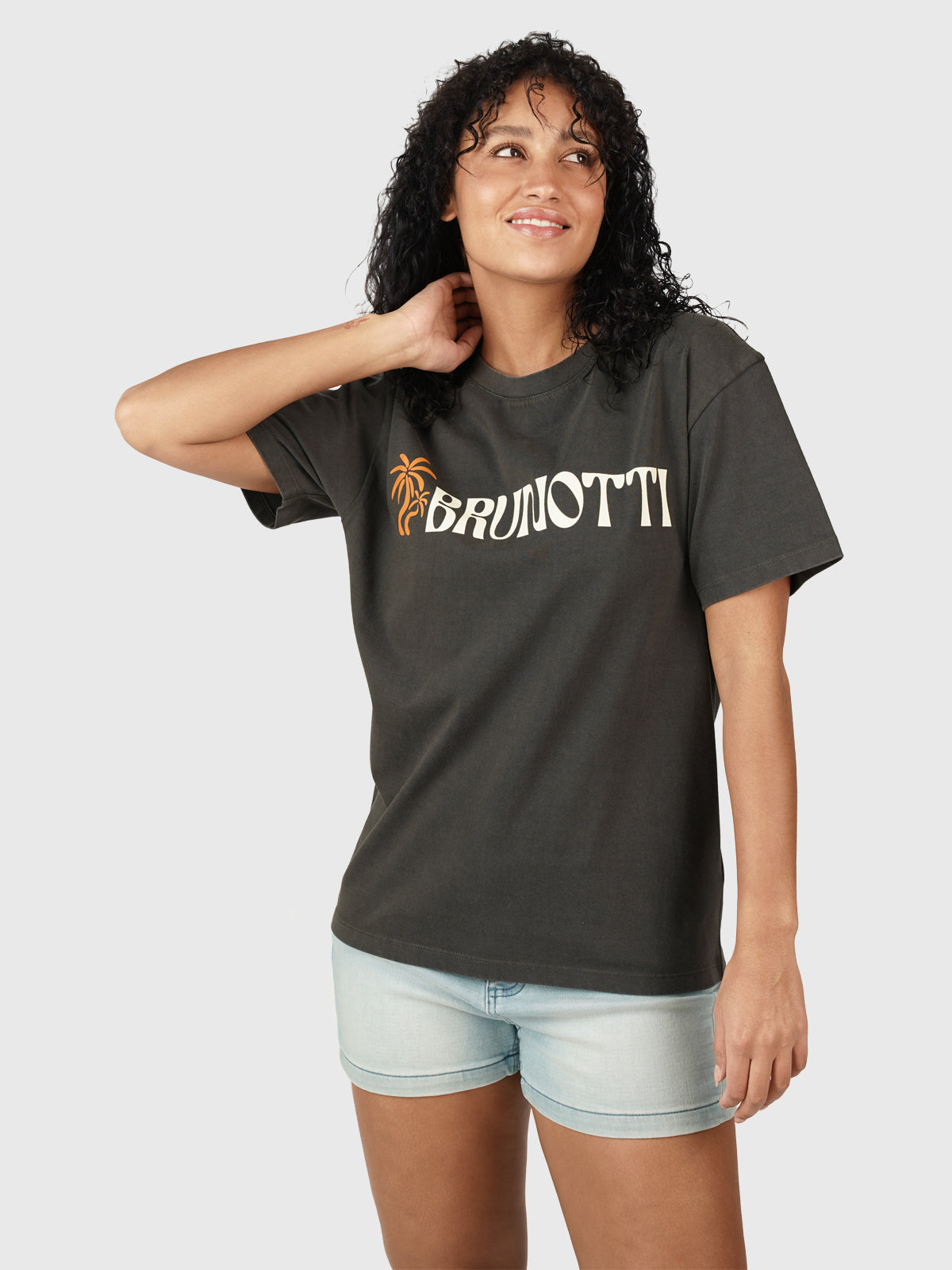 Mellow Dames Oversized T-shirt | Zwart