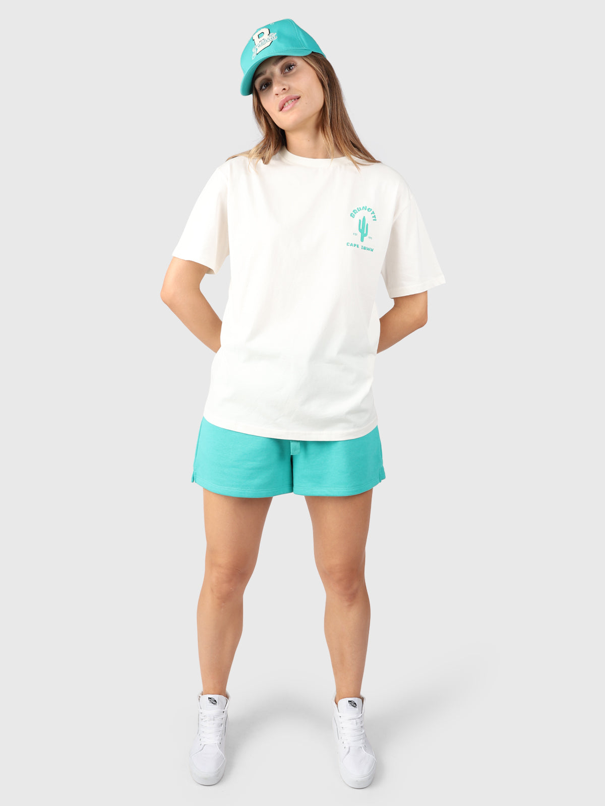 Vieve Dames Oversized T-Shirt | Off-White