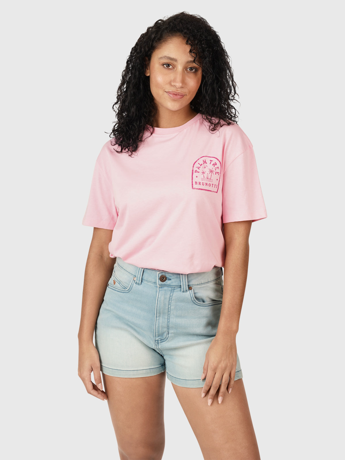 Vieve Damen Overzised T-Shirt | Pink